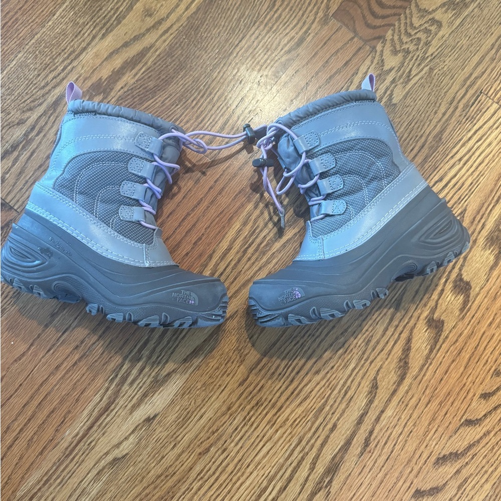 North face snow boots little kid size 12